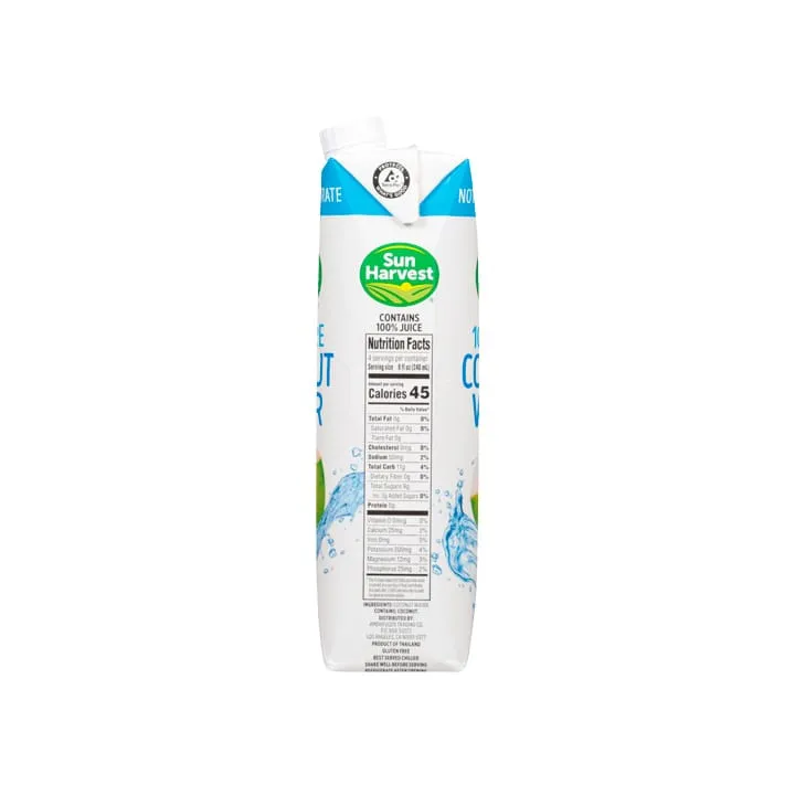 Agua para coco Sun Harvest