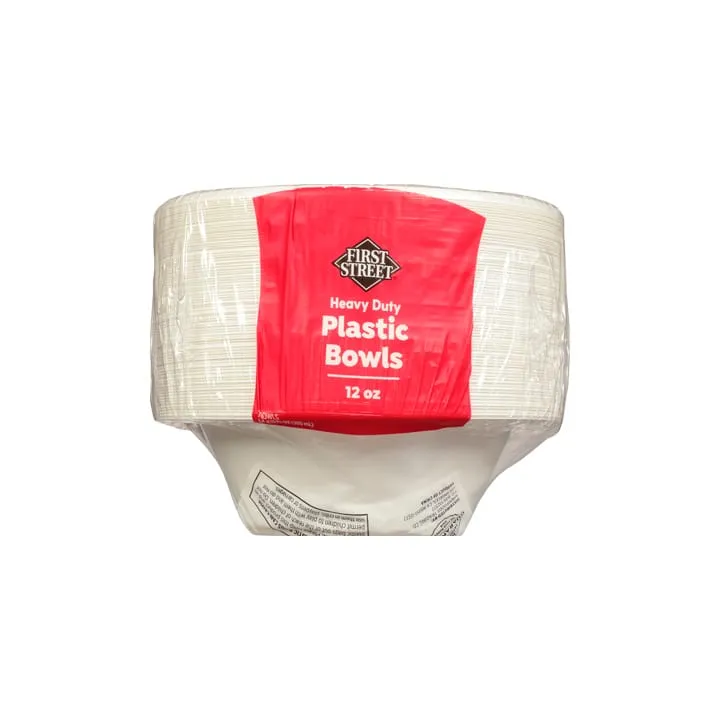 Tazón de plástico 12 oz First Street
