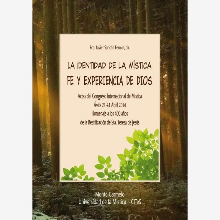 La identidad de la Mística. Fe y Experiencia de Dios. Actas del Congreso Internacional de Mística
