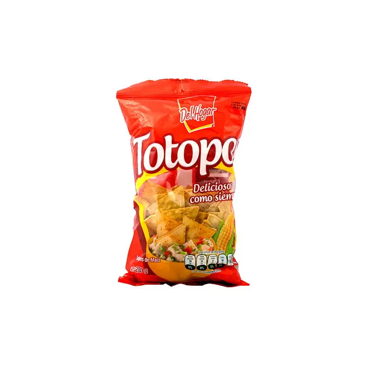 Totopos de maíz Del Hogar