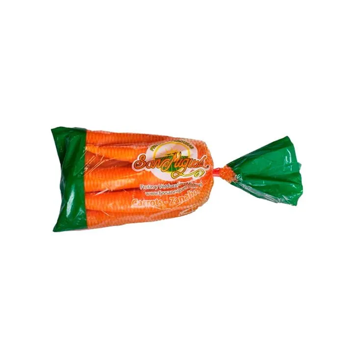 Zanahoria en bolsa