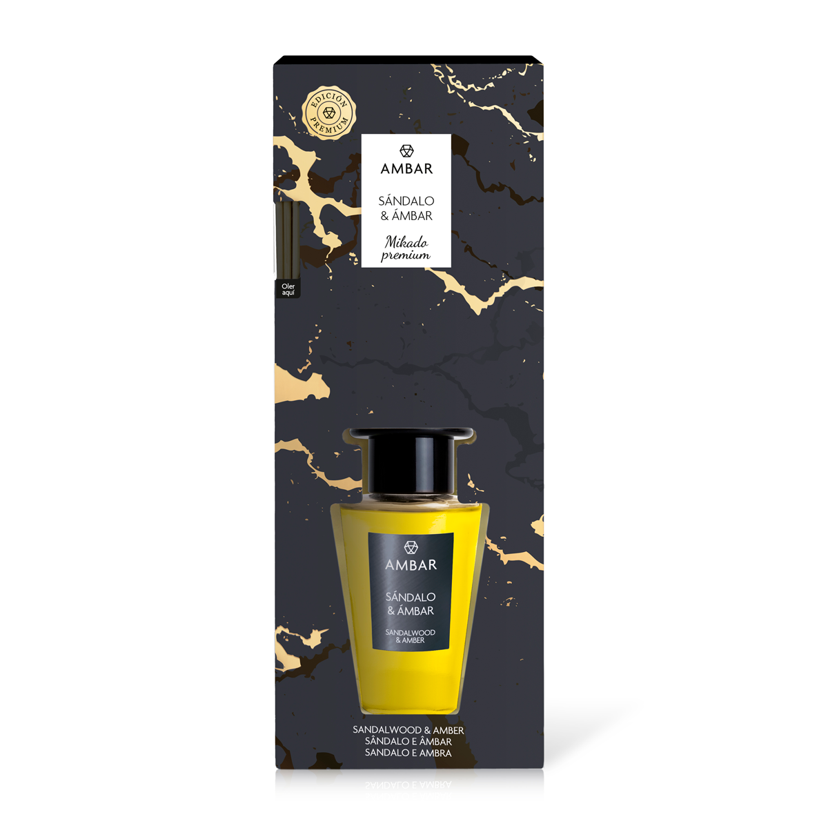 Mikado Premium Sándalo & Ambar 85 ml Ambar