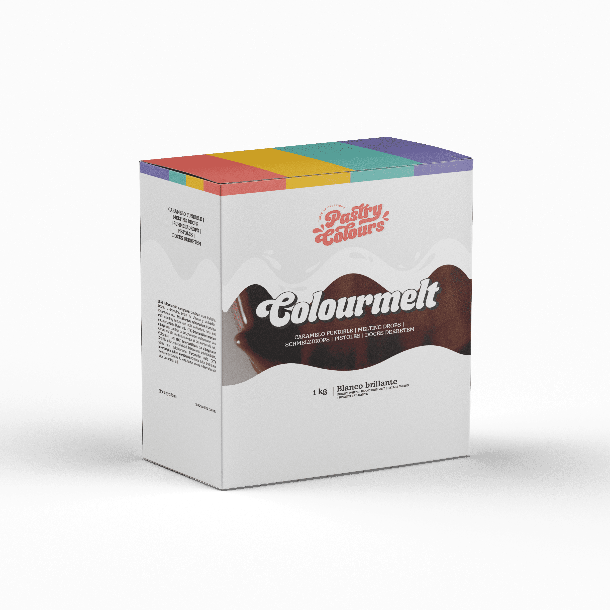 ColourMelt Blanco Brillante 1kg – Pastry Colours