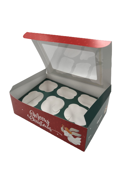 Caja 6 Cupcakes Angel Pastry Colours