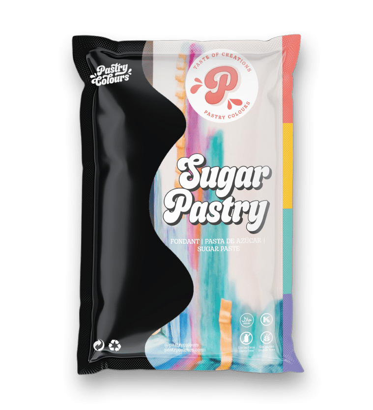 SugarPastry Negro 2kg