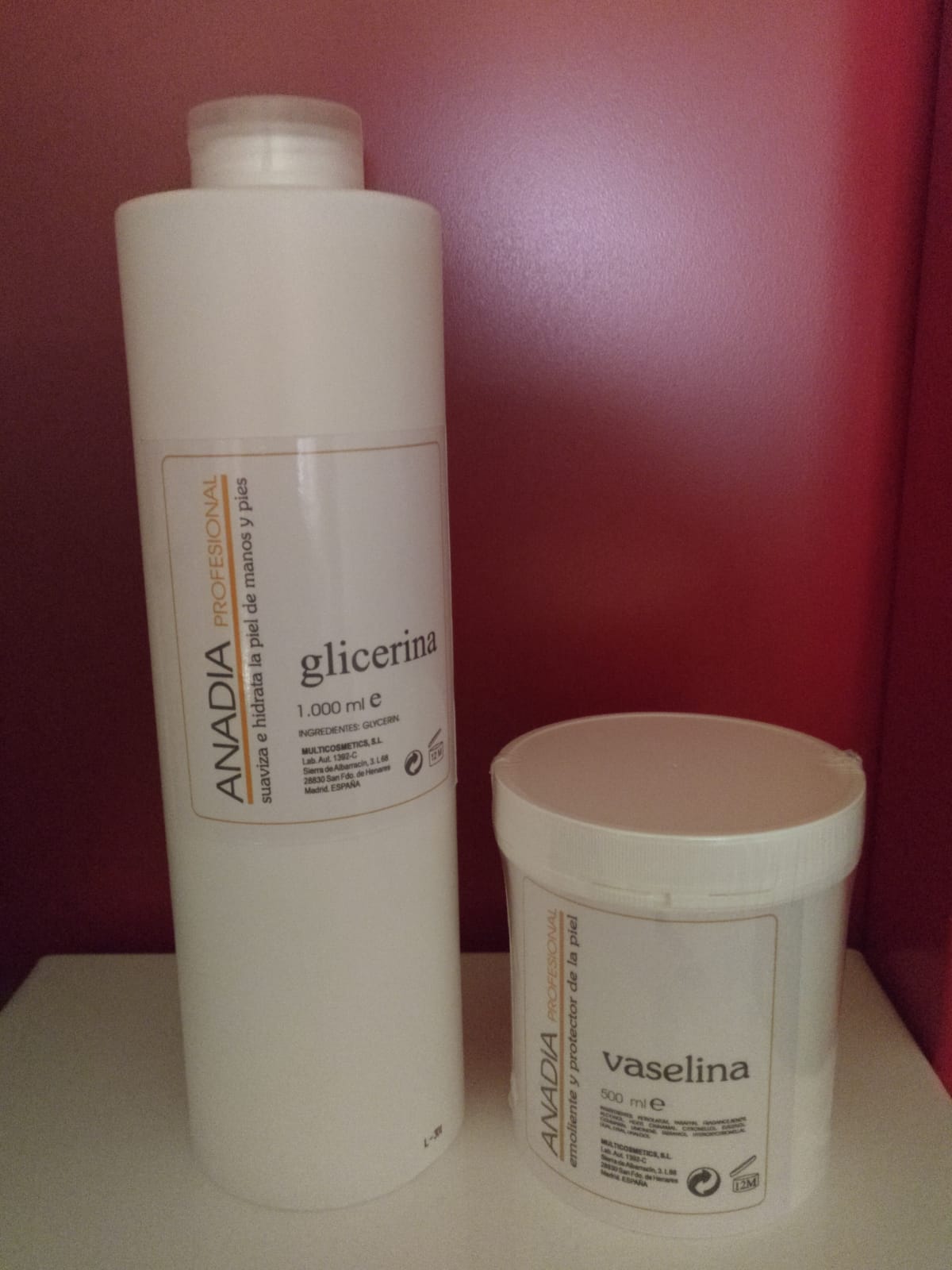 GLICERINA PROFESIONAL ANADIA