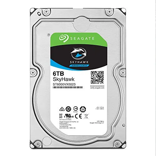 Disco duro Seagate SkyHawk Surveillance de 6TB para vigilancia