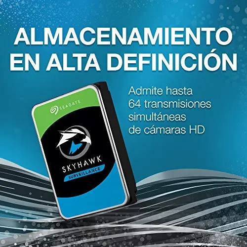 Disco duro Seagate SkyHawk Surveillance de 6TB para vigilancia - Imagen 4