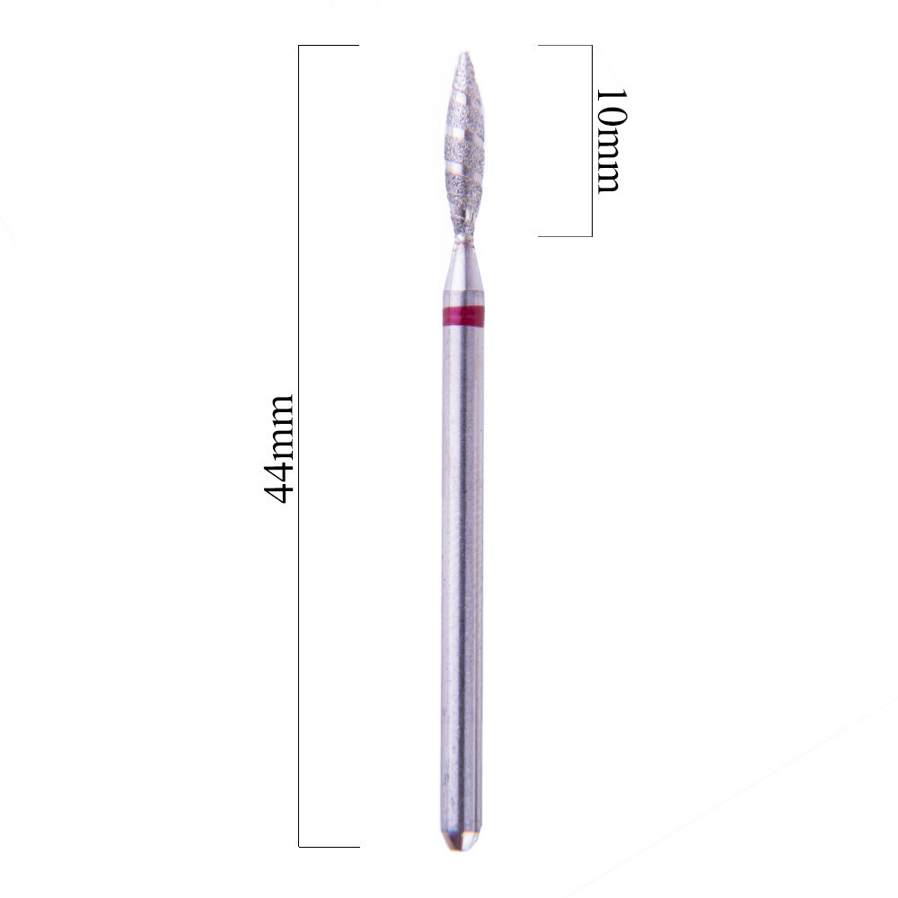 FRESA Cortacutículas espiral tornado Flame PARA TORNO de manicura y pedicura MOLLY LAC