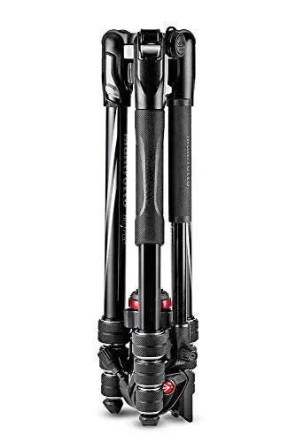 Manfrotto Befree Live Twist – Trípode de Viaje para Cámaras – 4kg de Peso Máximo