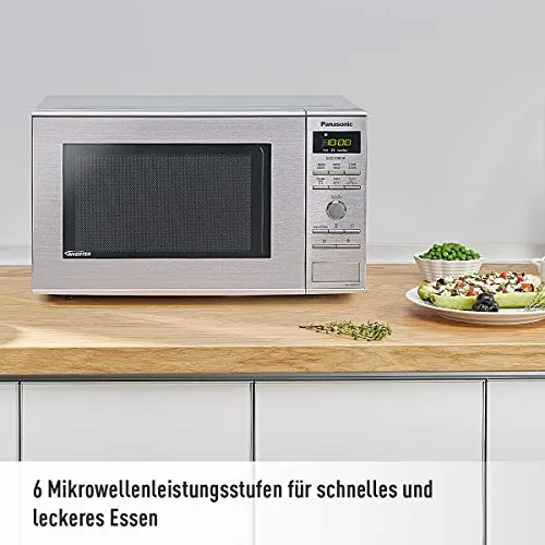 Microondas Panasonic NN-SD27 Inverter 1000W 23L Acero Inoxidable - Imagen 2