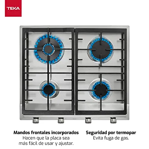 Placa de Gas Teka EX 60.1 4G AI AL DR CI NAT