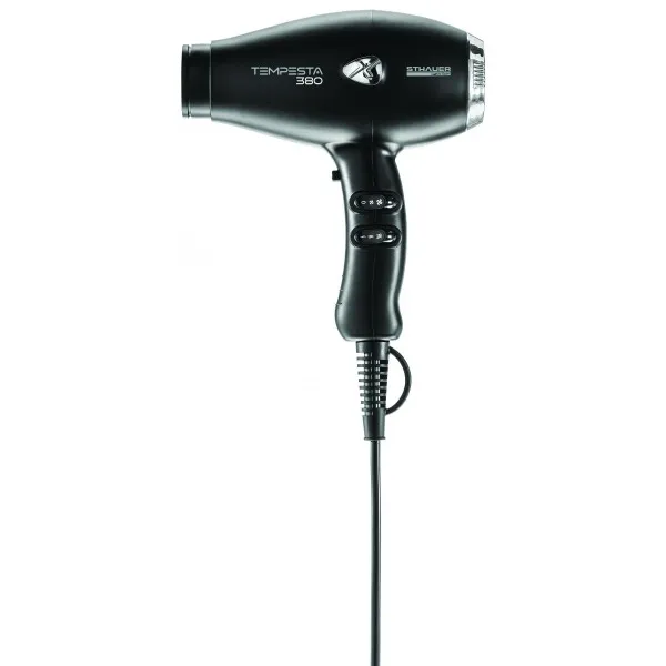 SECADOR DE PELO profesional TEMPESTA 380 negro 2000w STHAUER - Imagen 4