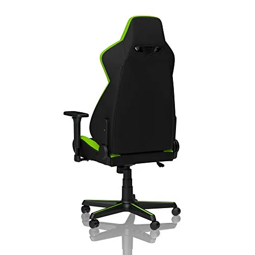 Silla Gaming Nitro Concepts S300 – 135 kg – Reclinable – Ajustable – Negro/Verde - Imagen 9