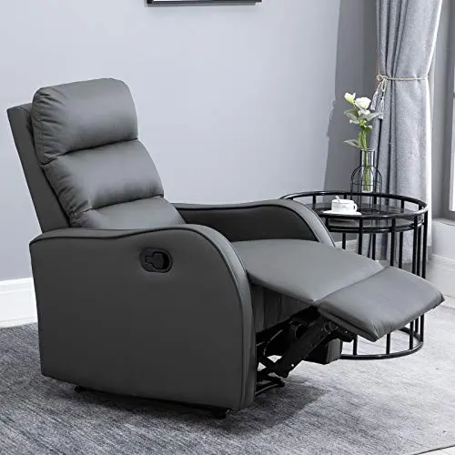 Sillón Relax HOMCOM Reclinable Manual con Reposapiés Retráctil - Imagen 2
