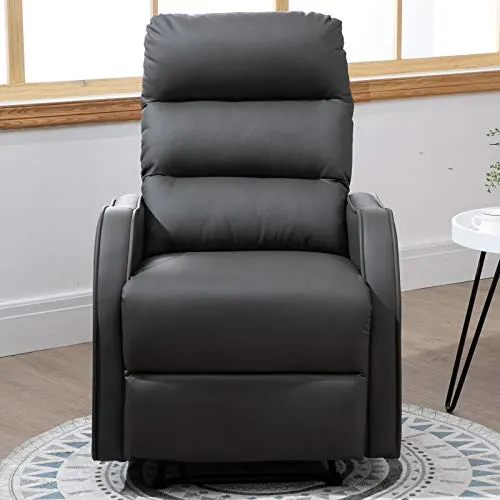 Sillón Relax HOMCOM Reclinable Manual con Reposapiés Retráctil - Imagen 9