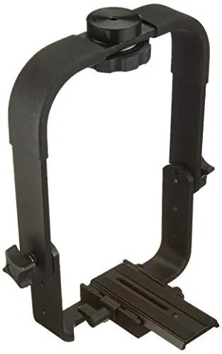 Soporte Manfrotto 393 para Teleobjetivos Pesados, Aluminio Negro
