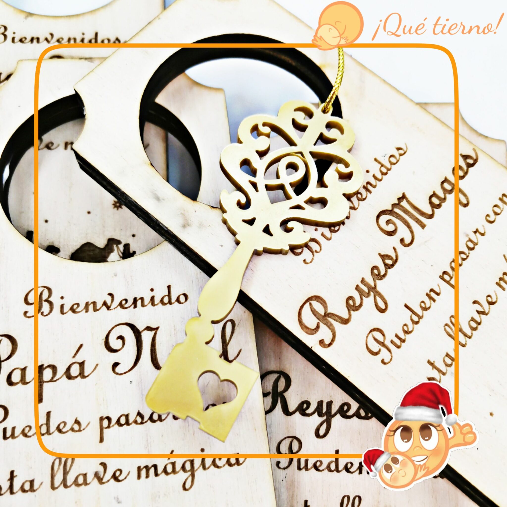 Llave mágica de Papá Noel y Los Reyes Magos