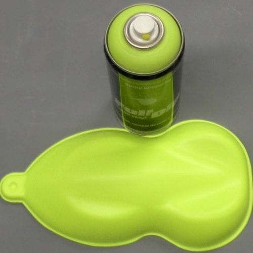 Vinilo líquido Full Dip Amarillo Fluor con Base Blanca