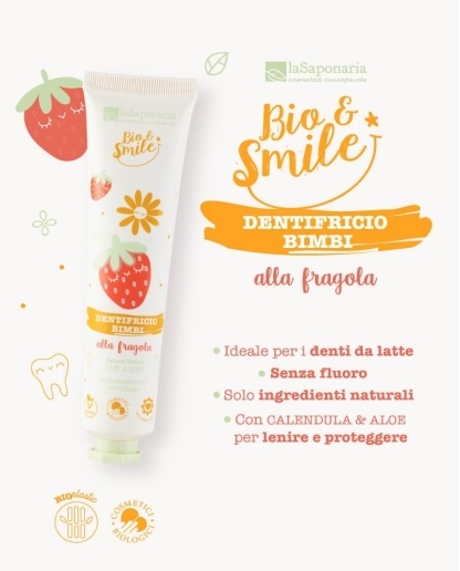 Dentífrico calmante para bebés y niños 0-6 años